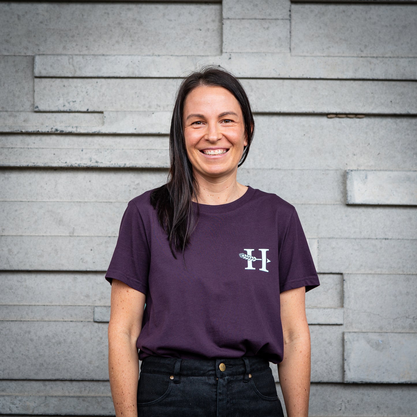 OG Logo Women's T-Shirt | Plum - Heads of Noosa Brewing Co.