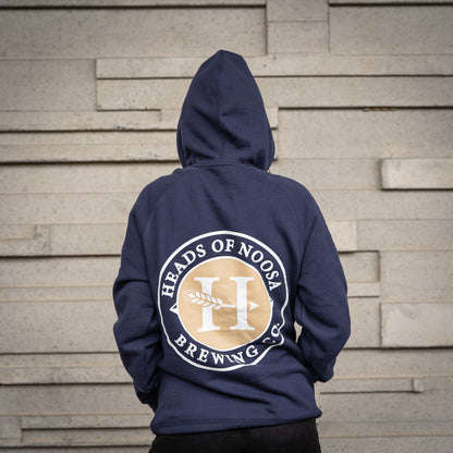 The OG Hoodie| Midnight Blue - Heads of Noosa Brewing Co.