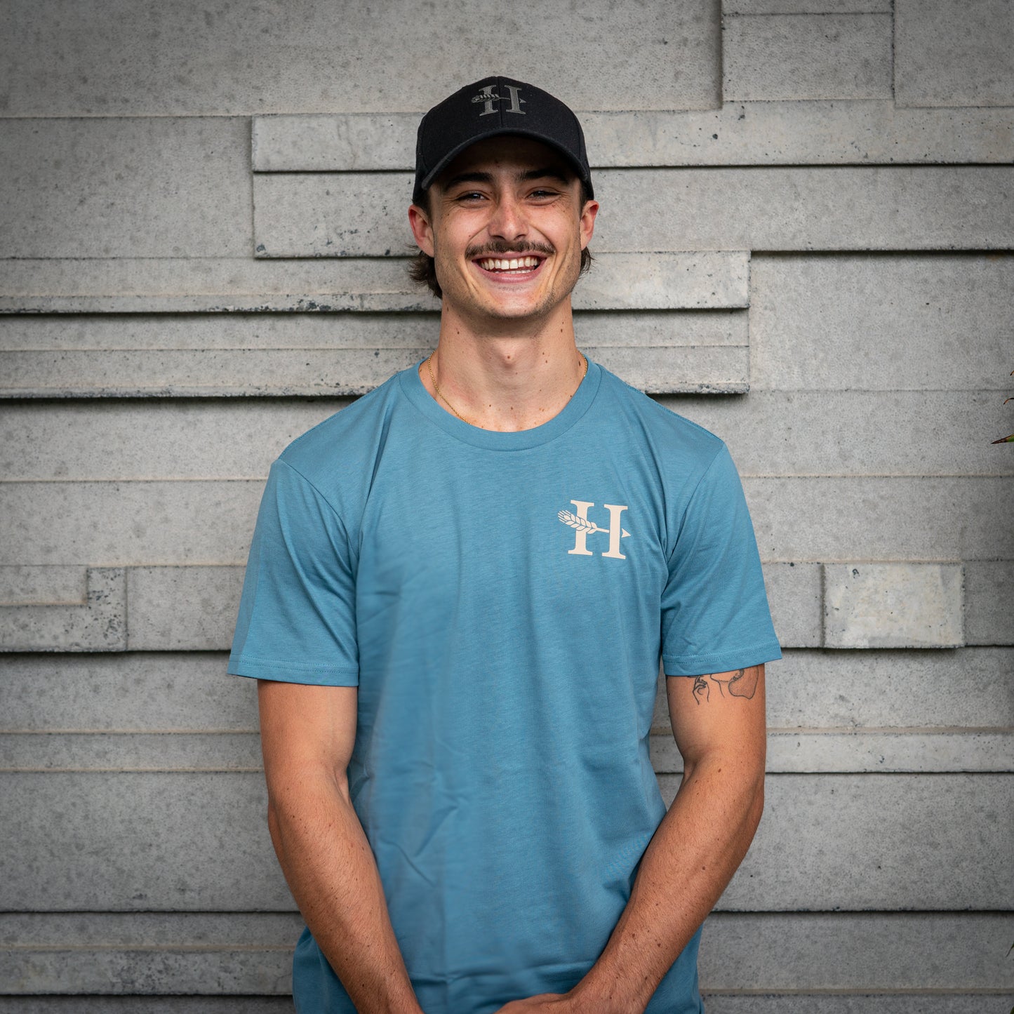 OG Logo Tee | Slate Blue - Heads of Noosa Brewing Co.