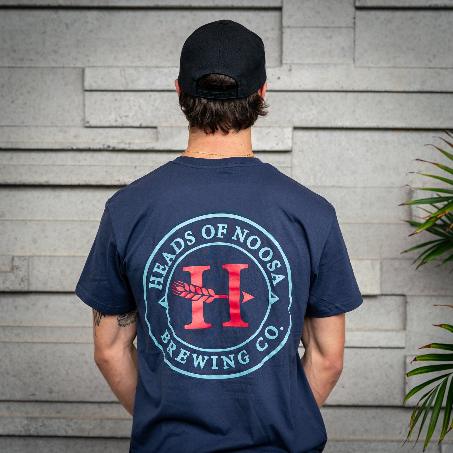 OG Logo Tee | Midnight Blue - Heads of Noosa Brewing Co.