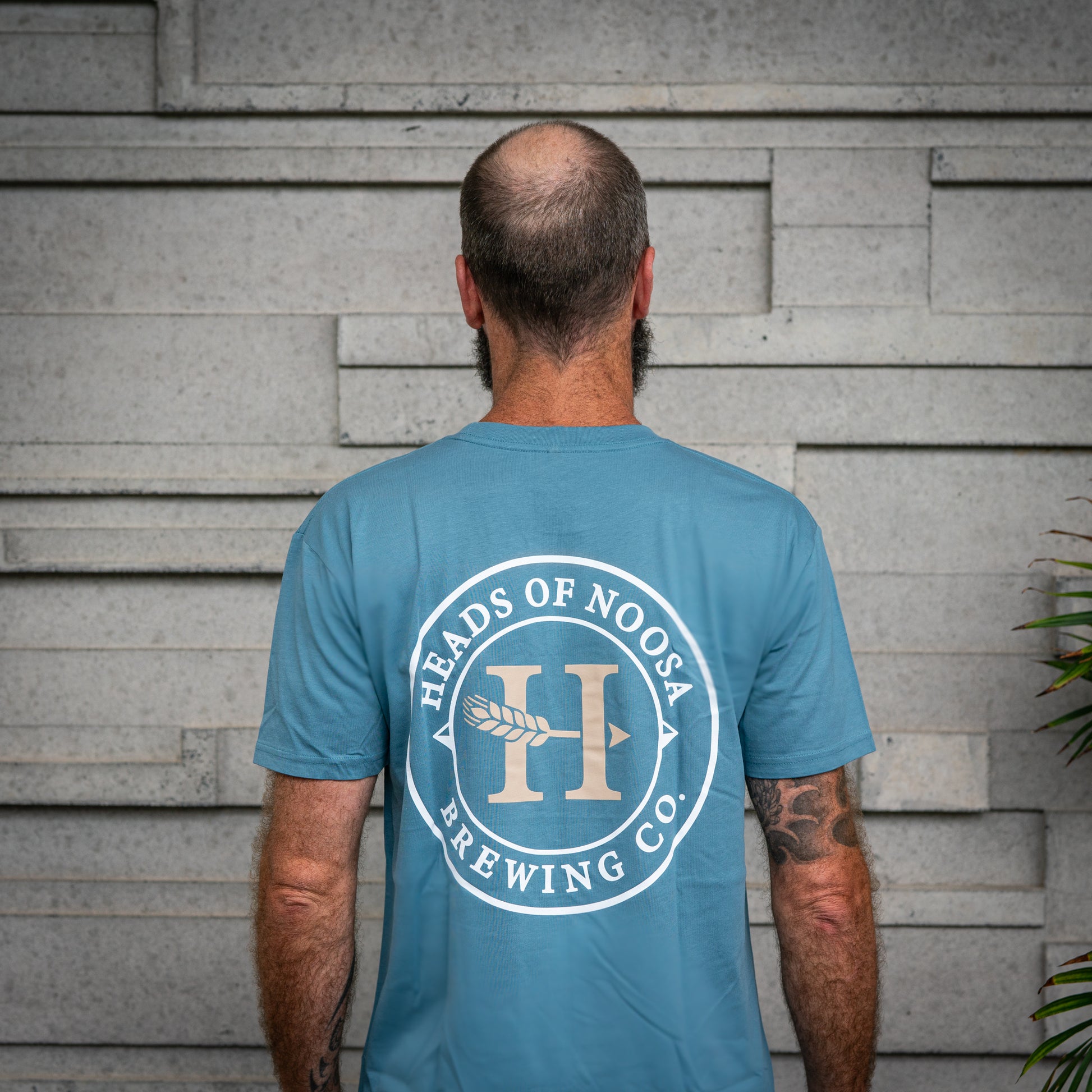 OG Logo Tee | Slate Blue - Heads of Noosa Brewing Co.