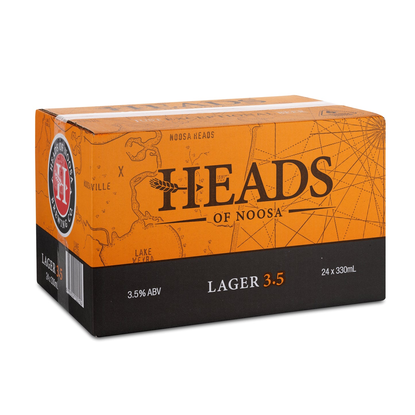 Lager 3.5 Carton - Heads of Noosa Brewing Co.