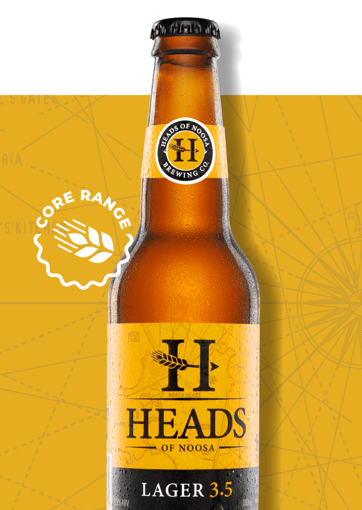 Lager 3.5 Carton - Heads of Noosa Brewing Co.