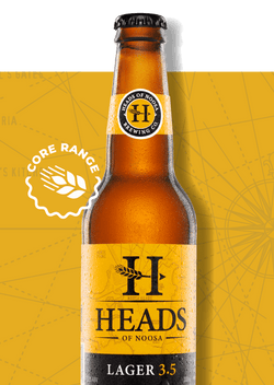 Lager 3.5 Carton - Heads of Noosa Brewing Co.