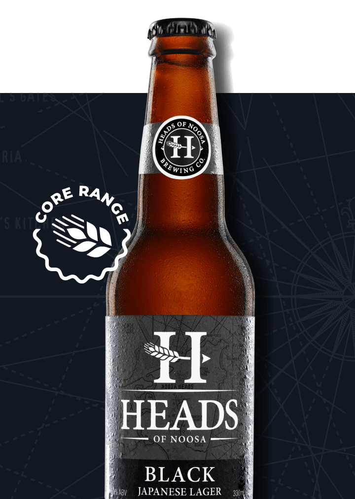 Black Japanese Lager | Carton - Heads of Noosa Brewing Co.