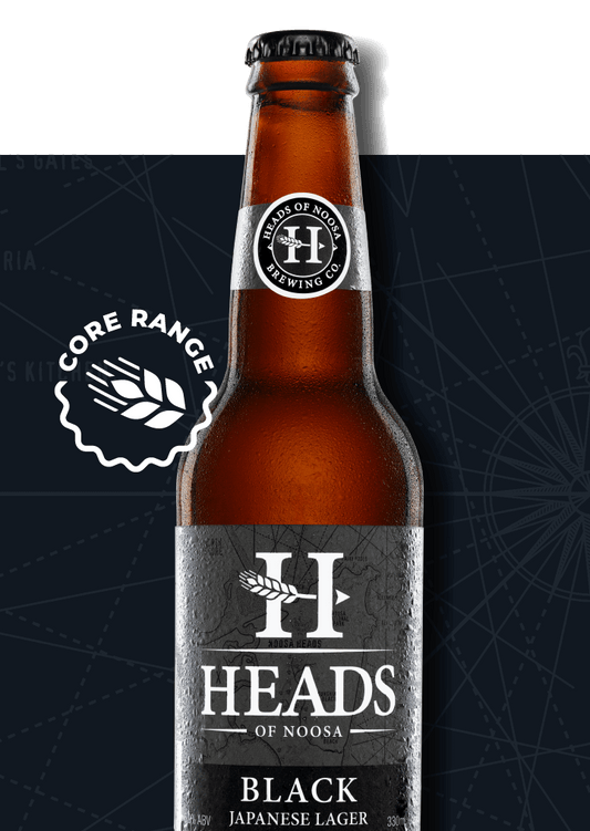 Black Japanese Lager | Carton - Heads of Noosa Brewing Co.