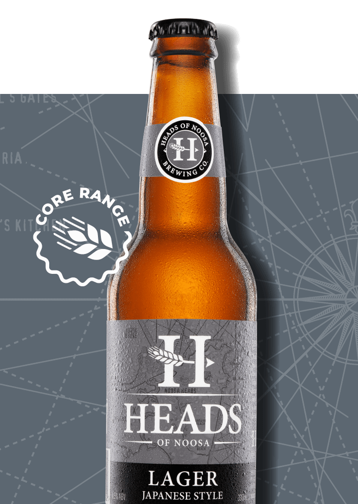 Japanese Style Lager Carton - Heads of Noosa Brewing Co.