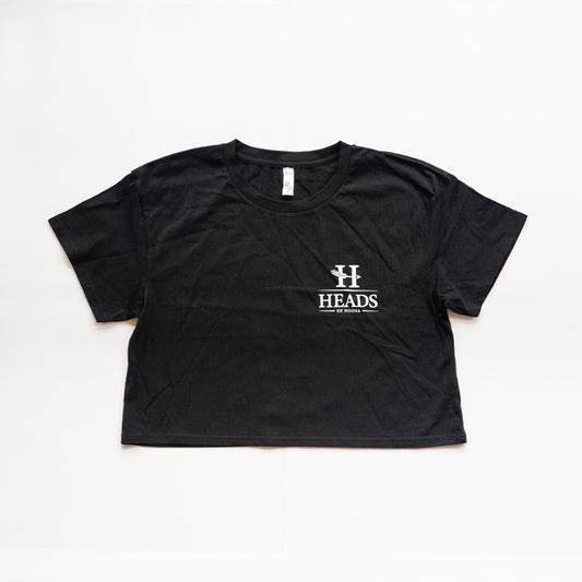 OG Logo Crop Tee | Black - Heads of Noosa Brewing Co.