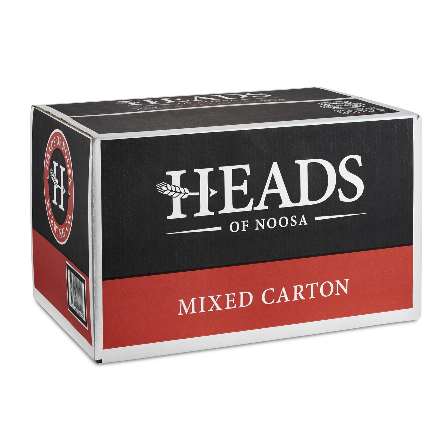 Mixed Carton - 12 x Japanese, 6 x Lager 3.5, 6 x Amber Lager - Heads of Noosa Brewing Co.